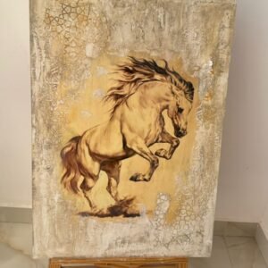 لوحة «الحصان الذهبي»